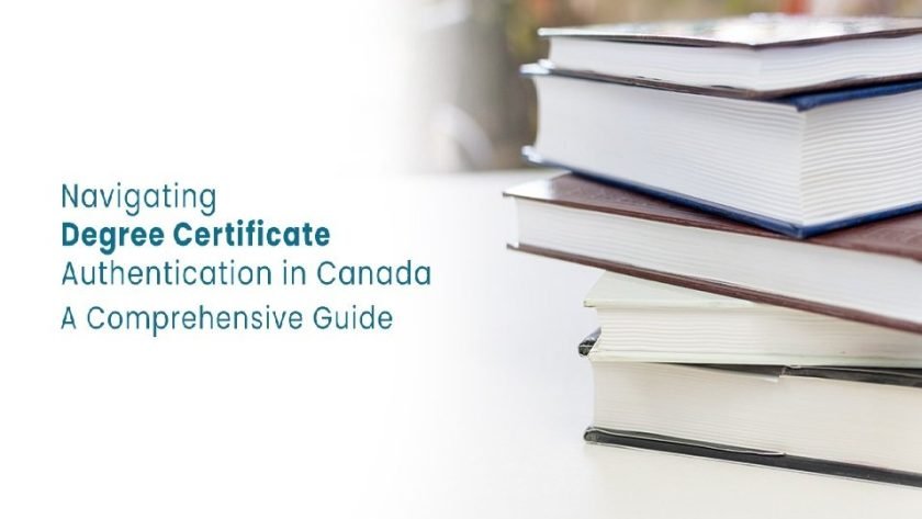 Degree Certificate Authentication in Canada