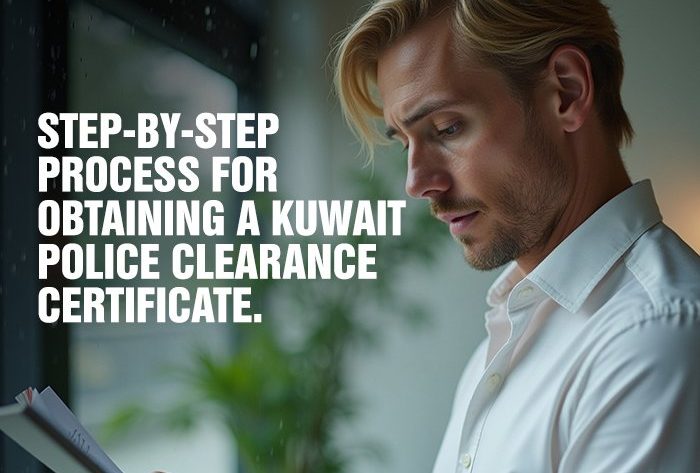 Steps for Kuwait police clearance certificate