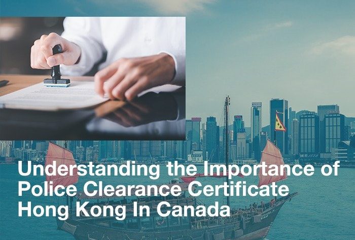 police clearance certificate Hong Kong