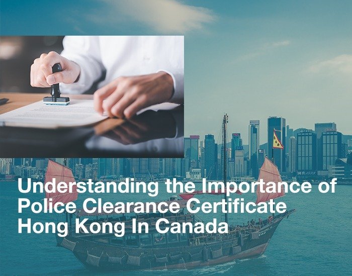 police clearance certificate Hong Kong