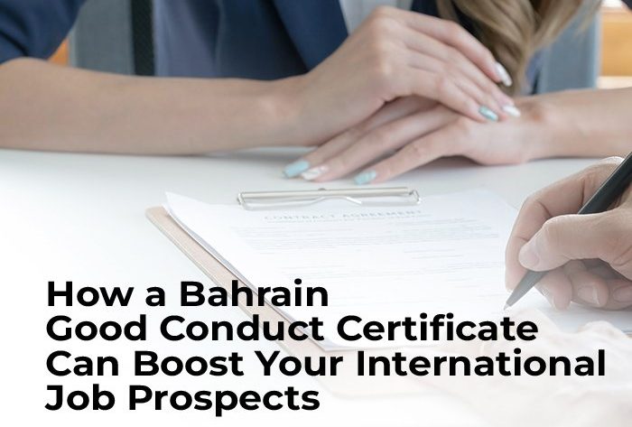 Bahrain good conduct certificate