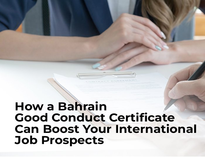 Bahrain good conduct certificate