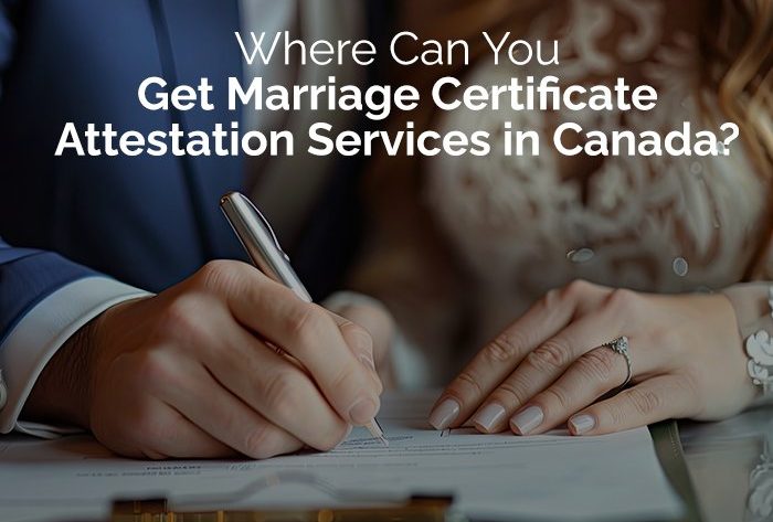 Marriage Certificate Attestation Service