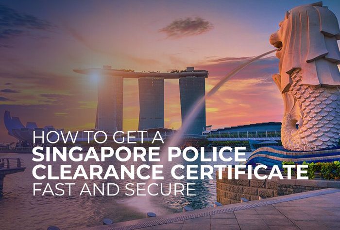 Get a Singapore police clearance certificate
