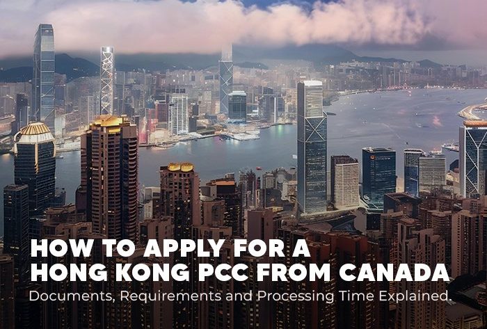 Hong Kong PCC application from Canada guide