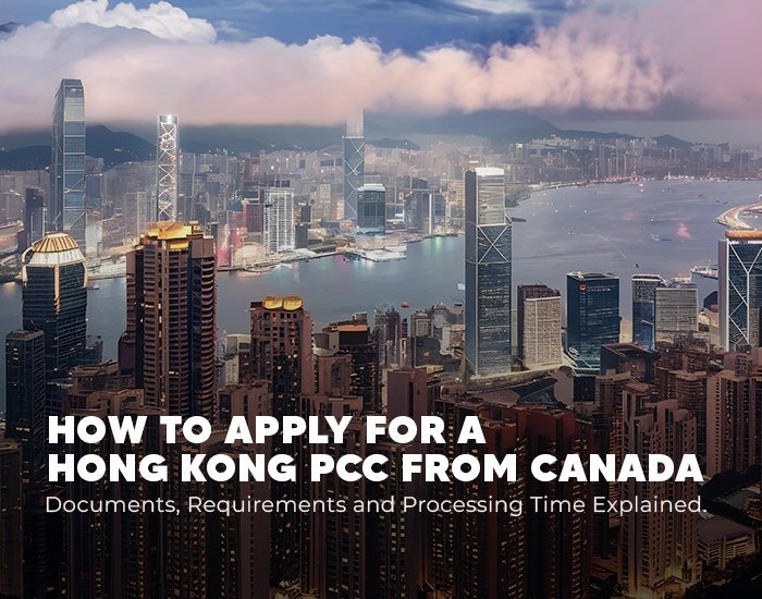 Hong Kong PCC application from Canada guide
