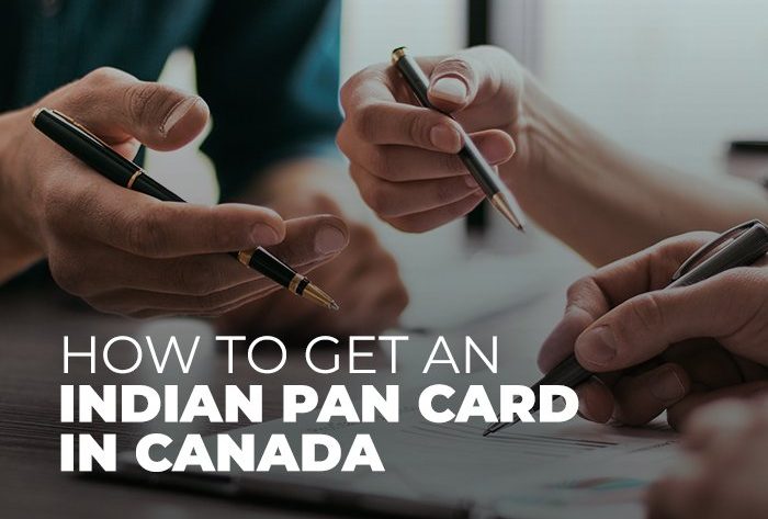 Pan card from canada