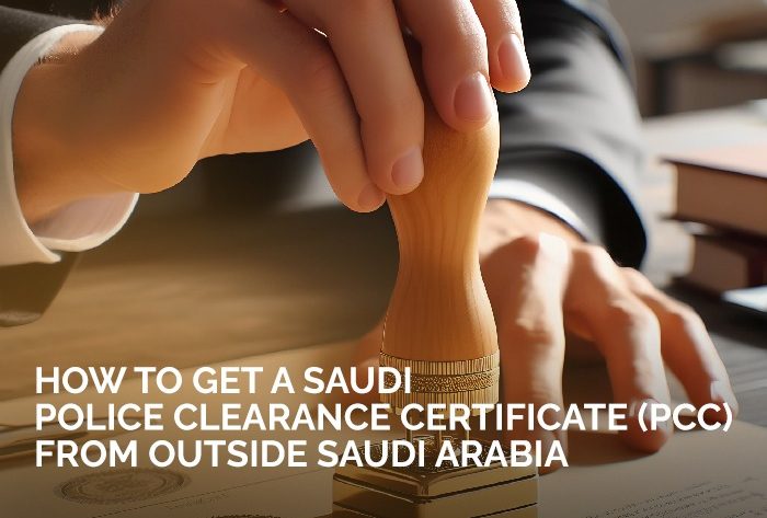 Saudi Police Clearance Certificate