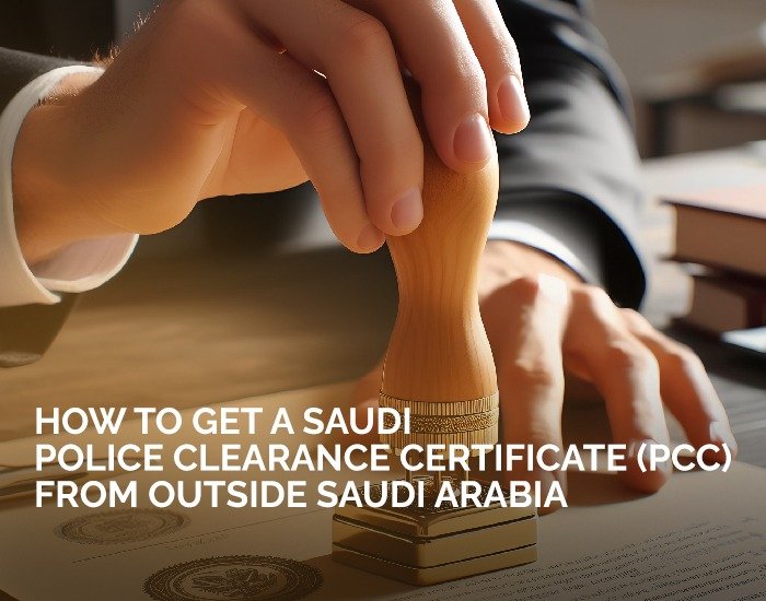Saudi Police Clearance Certificate