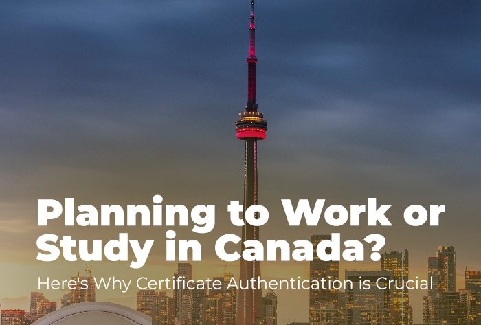 Certificate Authentication in Canada