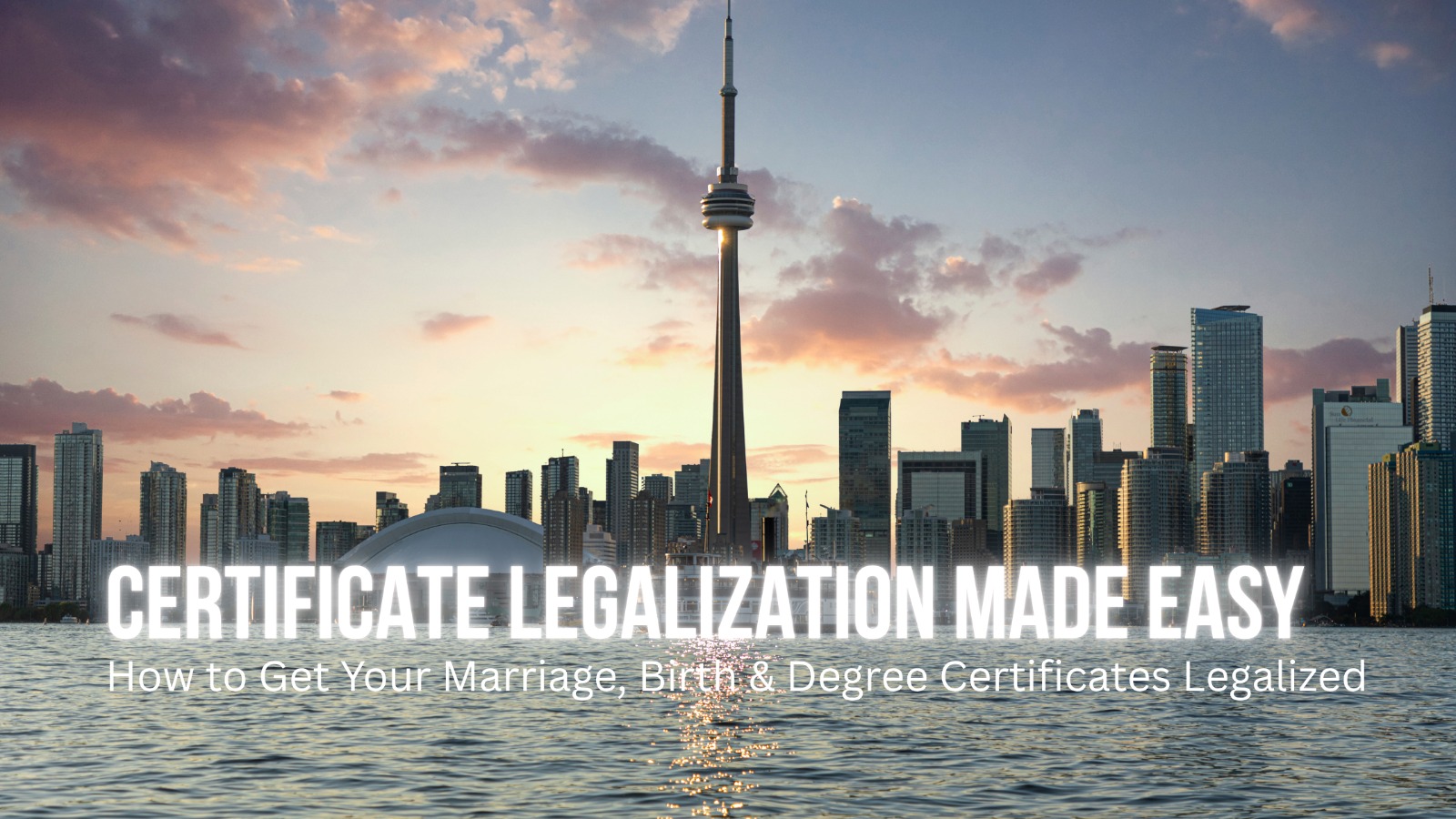 Certificate legalization