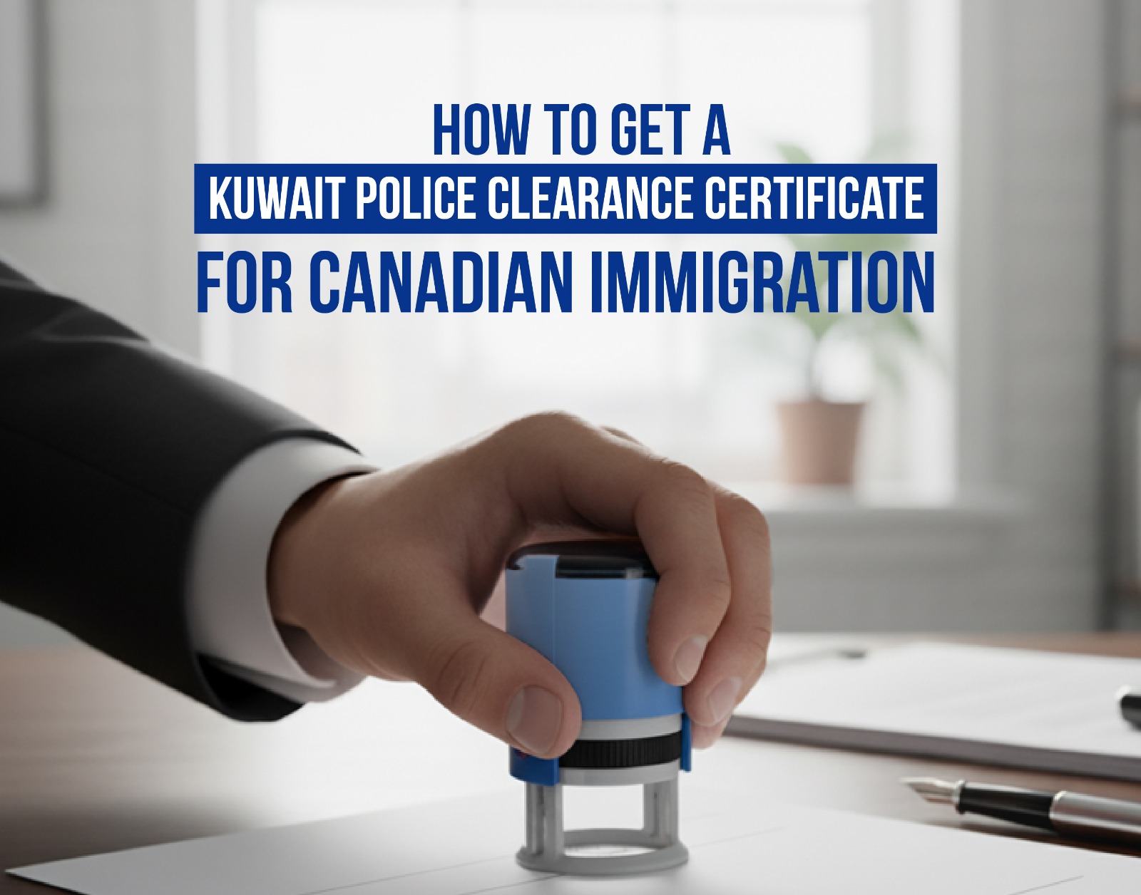 Kuwait police clearance certificate