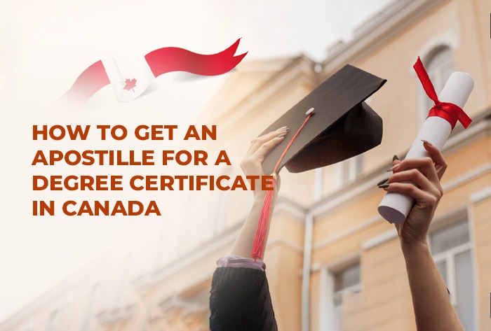 Degree certificate apostille