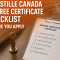 Apostille Canada Degree Certificate Checklist Before You Apply