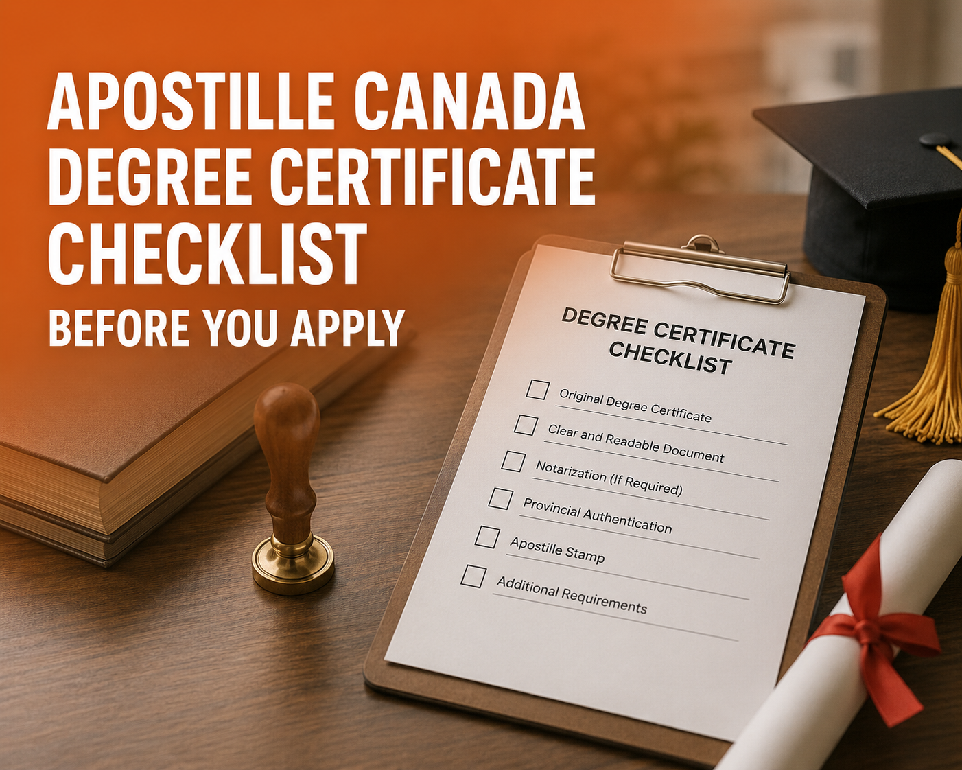 Apostille Canada Degree Certificate