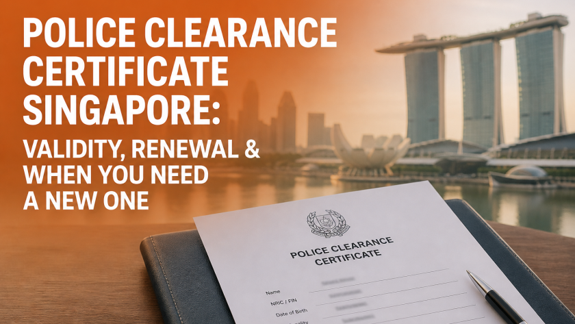 Police Clearance Certificate Singapore